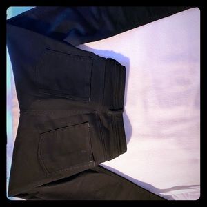 Acne black high rise skinny jeans